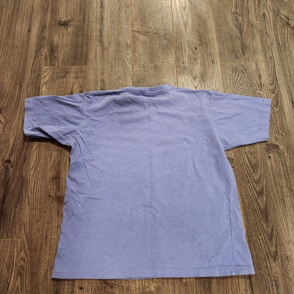 272-Vintage Purple Graphic Cat Basket Tee - Picture 4 of 4